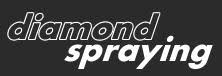 diamond spraying logo